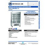 Beverage-Air HBR49HC-1-G Horizon Series 52