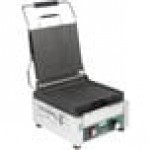 Waring WPG150 Panini Perfetto Grooved Top & Bottom Panini Sandwich Grill - 9 3/4