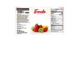 Fanale Strawberry Jelly Topping 8.82 lb. - 4/Case