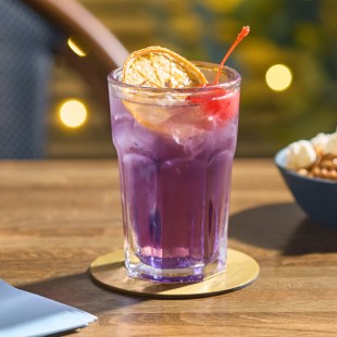Acopa Memphis 9.5 oz. Rim Tempered Highball Glass - 12/Case