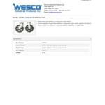 Wesco Industrial Products 2,200 lb. 8
