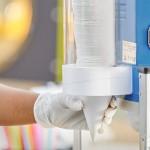 Carnival King Royalty Series SCM350R Reinforced Cabinet Sno-Cone Machine with Cup Dispenser Carnival King Royalty Series SCM350R Reinforced Cabinet Sno-Cone Machine with Cup Dispenser