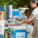 Carnival King Royalty Series SCM350R Reinforced Cabinet Sno-Cone Machine with Cup Dispenser Carnival King Royalty Series SCM350R Reinforced Cabinet Sno-Cone Machine with Cup Dispenser