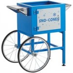 Carnival King Royalty Series SCM350R Reinforced Cabinet Sno-Cone Machine with Cup Dispenser Carnival King Royalty Series SCM350R Reinforced Cabinet Sno-Cone Machine with Cup Dispenser