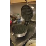 Carnival King WSM22 Non-Stick Double Waffle Maker with Timers - 120V