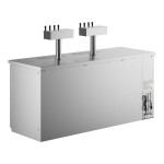 Avantco Stainless Steel Kegerator / Beer Dispenser with 2 Quadruple Tap Towers - (3) 1/2 Keg Capacity Avantco Stainless Steel Kegerator / Beer Dispenser with 2 Quadruple Tap Towers - (3) 1/2 Keg Capacity