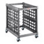 Cambro UPR1826U8 Camshelving® Ultimate 8 Pan Undercounter End Load Bun / Sheet Pan Rack with Metal Casters - Unassembled Cambro UPR1826U8 Camshelving® Ultimate 8 Pan Undercounter End Load Bun / Sheet Pan Rack with Metal Casters - Unassembled