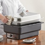 Acopa 8 Qt. Full Size Electric Water Pan / Warmer - 120V, 900W