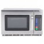 Waring WMO120 Stainless Steel Commercial Microwave with Push Button Controls - 208/240V, 1800W