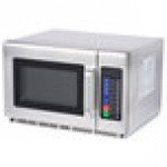 Waring WMO120 Stainless Steel Commercial Microwave with Push Button Controls - 208/240V, 1800W