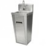 Advance Tabco 7-PS-91 Hands Free Hand Sink with Electric Faucet and Pedestal Base Advance Tabco 7-PS-91 Hands Free Hand Sink with Electric Faucet and Pedestal Base