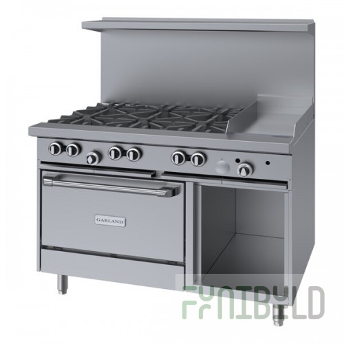 Garland G48-6G12RS Liquid Propane 6 Burner 48