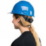 Cordova Duo Safety Blue Cap Style Hard Hat with 6-Point Ratchet Suspension Cordova Duo Safety Blue Cap Style Hard Hat with 6-Point Ratchet Suspension