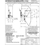 Vestil 0.75 Cubic Yard Light-Duty Low-Profile Self-Dumping Steel Forklift Hopper H-75-LD - 2,000 lb. Capacity Vestil 0.75 Cubic Yard Light-Duty Low-Profile Self-Dumping Steel Forklift Hopper H-75-LD - 2,000 lb. Capacity