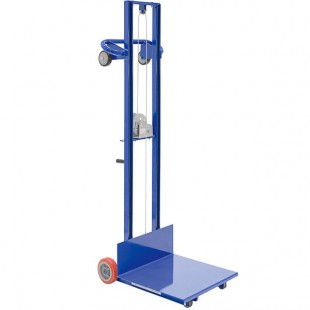 Vestil 500 lb. Mobile Steel Lite Load Winch Lifter with 20