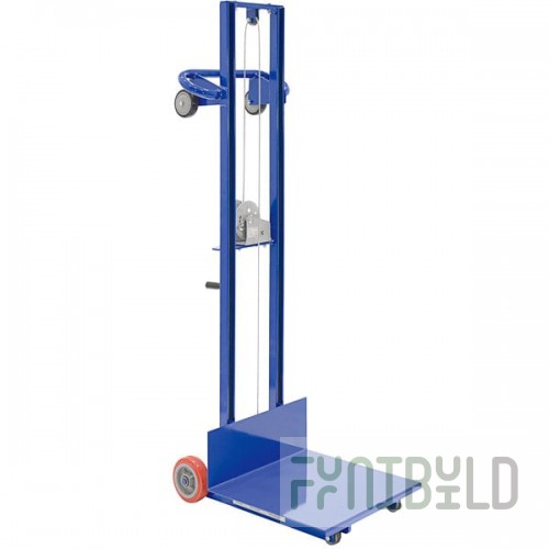 Vestil 500 lb. Mobile Steel Lite Load Winch Lifter with 20