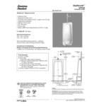 American Standard Stallbrook 6400001.020 White Vitreous China Washout Urinal with Top Spud Inlet - 0.5 to 1.0 GPF American Standard Stallbrook 6400001.020 White Vitreous China Washout Urinal with Top Spud Inlet - 0.5 to 1.0 GPF