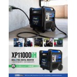 DuroMax XP11000IH iH Series 459 CC Dual Fuel Inverter Portable Generator with CO Alert - 11,000W, 120/240V DuroMax XP11000IH iH Series 459 CC Dual Fuel Inverter Portable Generator with CO Alert - 11,000W, 120/240V