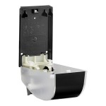 SC Johnson Professional® QuickView TPB1LDS 1 Liter Transparent Black and Chrome Soap Manual Dispenser SC Johnson Professional® QuickView TPB1LDS 1 Liter Transparent Black and Chrome Soap Manual Dispenser