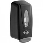 SC Johnson Professional® QuickView TPB1LDS 1 Liter Transparent Black and Chrome Soap Manual Dispenser SC Johnson Professional® QuickView TPB1LDS 1 Liter Transparent Black and Chrome Soap Manual Dispenser