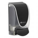 SC Johnson Professional® QuickView TPB1LDS 1 Liter Transparent Black and Chrome Soap Manual Dispenser SC Johnson Professional® QuickView TPB1LDS 1 Liter Transparent Black and Chrome Soap Manual Dispenser