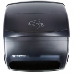 San Jamar T850TBK Integra Plastic Roll Towel Dispenser - Black Pearl San Jamar T850TBK Integra Plastic Roll Towel Dispenser - Black Pearl