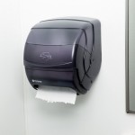San Jamar T850TBK Integra Plastic Roll Towel Dispenser - Black Pearl San Jamar T850TBK Integra Plastic Roll Towel Dispenser - Black Pearl