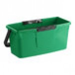 Unger Pro Bucket QB12B 3 Gallon Green Window Cleaning Bucket with Sieve and Squeegee Clip Unger Pro Bucket QB12B 3 Gallon Green Window Cleaning Bucket with Sieve and Squeegee Clip
