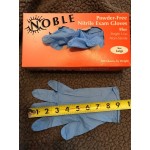 Noble Powder-Free Disposable Blue Exam Grade Nitrile 4.5 Mil Thick Textured Gloves - Extra Large - 1,000/Case Noble Powder-Free Disposable Blue Exam Grade Nitrile 4.5 Mil Thick Textured Gloves - Extra Large - 1,000/Case