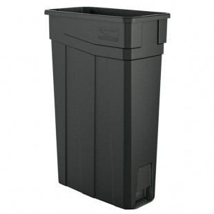 Suncast TCN2030 23 Gallon Gray Slim Rectangular Trash Can Suncast TCN2030 23 Gallon Gray Slim Rectangular Trash Can