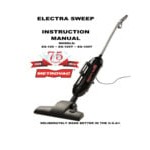 MetroVac ES-109T ElectraSweep Electric Broom / Handheld Canister Vacuum Cleaner with Turbine Brush and Attachment Kit - 480W MetroVac ES-109T ElectraSweep Electric Broom / Handheld Canister Vacuum Cleaner with Turbine Brush and Attachment Kit - 480W