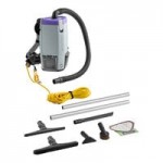 ProTeam 107742 Super Coach Pro 6 Qt. Backpack Vacuum with 101338 Two-Piece Wand and 107016 Xover Floor Tool ProTeam 107742 Super Coach Pro 6 Qt. Backpack Vacuum with 101338 Two-Piece Wand and 107016 Xover Floor Tool