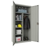 Hirsh 22633 Light Gray Wardrobe Cabinet - 36 Hirsh 22633 Light Gray Wardrobe Cabinet - 36
