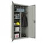 Hirsh 22633 Light Gray Wardrobe Cabinet - 36 Hirsh 22633 Light Gray Wardrobe Cabinet - 36