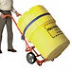 Wesco Industrial Products 1,000 lb. Poly Overpack Drum Truck with (2) 10