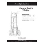 Magliner 500 lb. Y-Cable Brake Hand Truck with 10