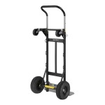 Gorilla 800 lb. Convertible Steel Hand Truck / Cart with (2) 10