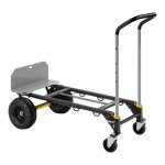 Gorilla 800 lb. Convertible Steel Hand Truck / Cart with (2) 10