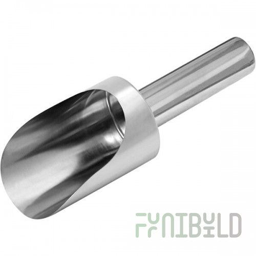 Sani-Lav 8 oz. Heavy-Duty Stainless Steel Scoop 3997