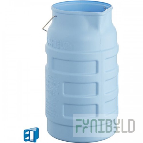 Vollrath 7001 5.75 Gallon Polyethylene Traex® Blue Safety Mate Ice Porter® with Hanging Bracket