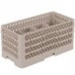 Vollrath HR1B1BBA Traex® Half-Size Beige 8 Compartment 9 1/16
