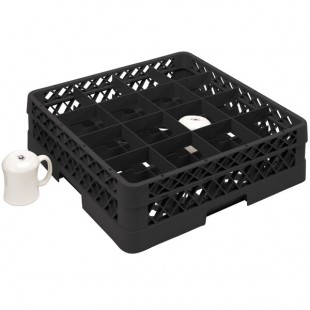 Vollrath TR4DDDD Traex® Full-Size Black 16-Compartment 9 7/16 Vollrath TR4DDDD Traex® Full-Size Black 16-Compartment 9 7/16