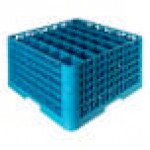 Carlisle RG36-514 OptiClean 36 Compartment Blue Glass Rack with 5 Extenders Carlisle RG36-514 OptiClean 36 Compartment Blue Glass Rack with 5 Extenders