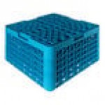 Carlisle RG36-514 OptiClean 36 Compartment Blue Glass Rack with 5 Extenders Carlisle RG36-514 OptiClean 36 Compartment Blue Glass Rack with 5 Extenders