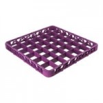 Carlisle RG36-514 OptiClean 36 Compartment Blue Glass Rack with 5 Extenders Carlisle RG36-514 OptiClean 36 Compartment Blue Glass Rack with 5 Extenders