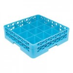 Carlisle RG36-514 OptiClean 36 Compartment Blue Glass Rack with 5 Extenders Carlisle RG36-514 OptiClean 36 Compartment Blue Glass Rack with 5 Extenders