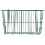 Metro H212K3 Metroseal Green Storage Basket for Wire Shelving 17 3/8 Metro H212K3 Metroseal Green Storage Basket for Wire Shelving 17 3/8
