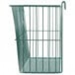 Metro H212K3 Metroseal Green Storage Basket for Wire Shelving 17 3/8 Metro H212K3 Metroseal Green Storage Basket for Wire Shelving 17 3/8