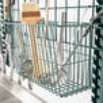 Metro H212K3 Metroseal Green Storage Basket for Wire Shelving 17 3/8 Metro H212K3 Metroseal Green Storage Basket for Wire Shelving 17 3/8