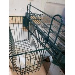 Metro H212K3 Metroseal Green Storage Basket for Wire Shelving 17 3/8 Metro H212K3 Metroseal Green Storage Basket for Wire Shelving 17 3/8